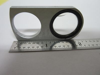 Microscope Slide Gipsum Gips [crack on Lens] Optics