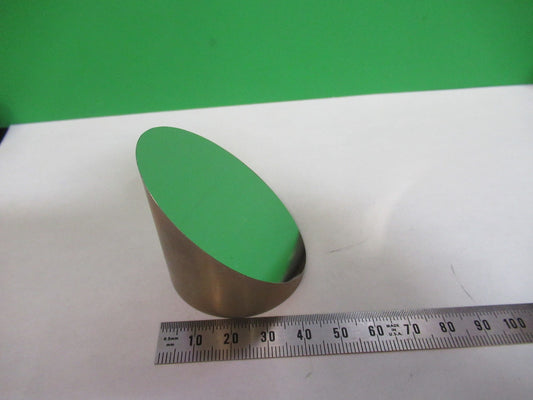 OPTICS OLYMPUS JAPAN PARABOLIC METAL MIRROR OPTICAL AS PICTURED T4-A-15