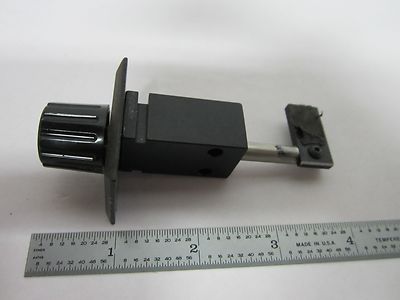 OPTICAL FIXTURE SHUTTER + KNOB LASER OPTICS AS IS BIN#J8-13