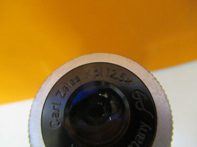 Carl Zeiss AG Eyepiece Kpl 12.5X Ocular Microscope Part Optics
