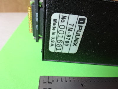 INSPECTION CCD CAMERA PULNIX TM-9700 for scope or microscope AS IS #86-B