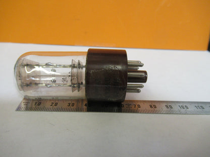 Antique Resonator Quartz Crystal Glass Pkg Frequency