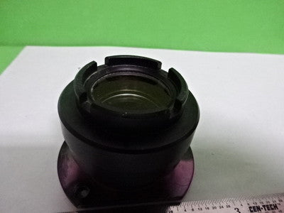 METALLOPLAN LEITZ MICROSCOPE PART LENS + DIAPHRAGM IRIS OPTICS AS IS #4T-B-15