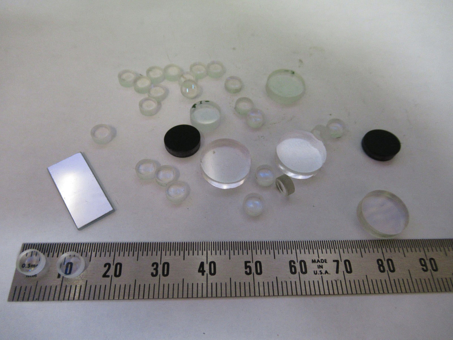 OPTICAL LASER LOT MINI LENSES PHOTONICS OPTICS LENS AS PICTURED V1-A-45