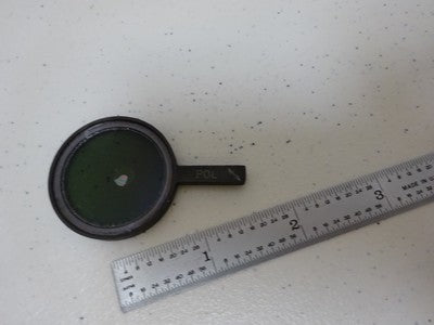 FÜR TEILE MIKROSKOP POL POLARISATOR OBJEKTIVOPTIK AS IS BIN#N6-87