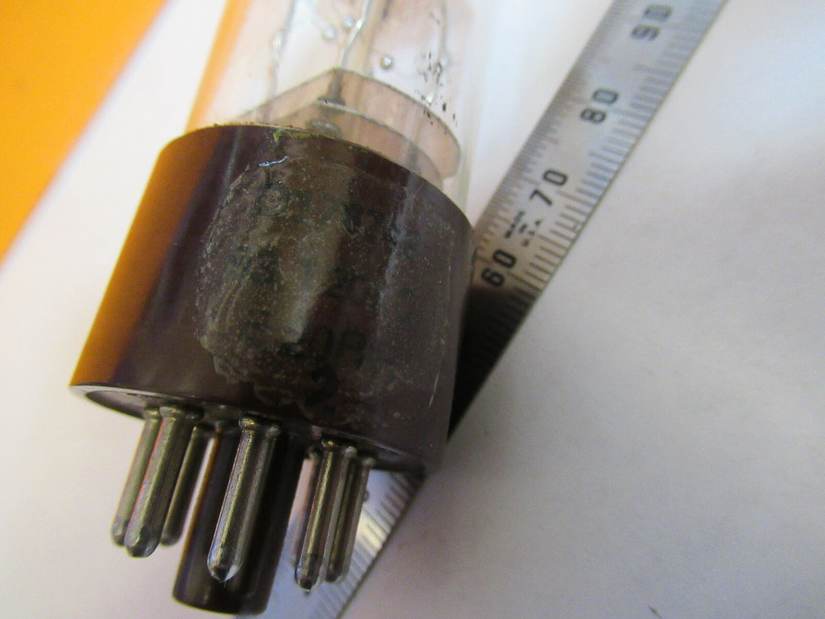 Antique Resonator Quartz Crystal Glass Pkg Frequency