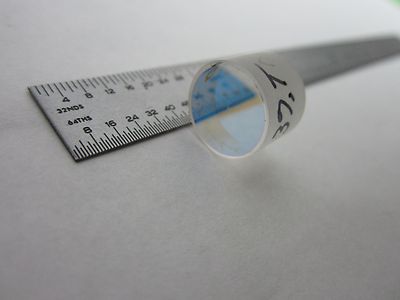 LASER OUTPUT MIRROR COATED FILTER PART OPTICS AS IS BIN#M3-15