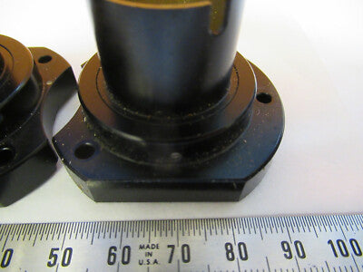 BRASS OCULAR HOLDER PAIR ZEISS GERMANY HEAD MICROSCOPE PART AS PICTURED &F1-A-09