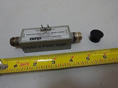 RF MICROWAVE MODULE THRULINE POWER SENSOR BIRD AS IS BIN#TB-5-2-J