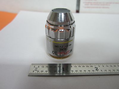 Microscope Part Objective Olympus MSPlan 10X Japan Infinity Optics