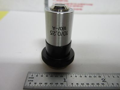 Microscope Part Objective Aus Jena 10X Optics