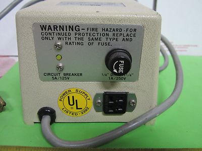NIKON POWER SUPPLY XN FOR LAMP  ILLUMINATOR OPTICS AS IS BIN#61