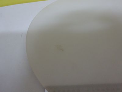 MICROSCOPE PART LARGE DIFFUSER GLASS SPECIMEN TABLE OPTICS AS IS BIN#X6-04