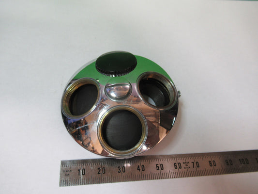 Generic Quadruple Nosepiece Brass Microscope Part