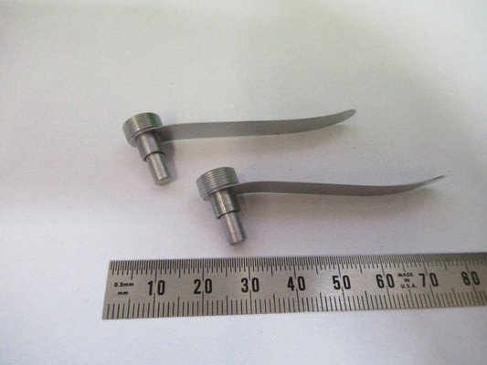 Bausch & Lomb Pair Clips for Vintage Microscope Part