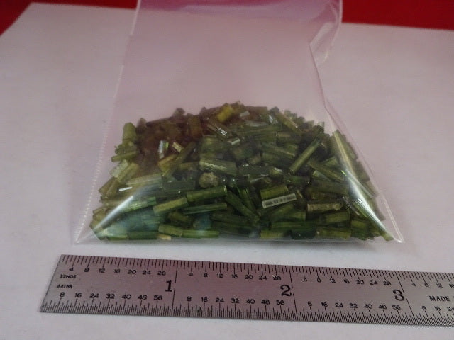 ROUGH TOURMALINE GREEN MINERAL CRYSTAL JEWELRY INDIA 50 GRAM LOT AS IS #14-A-05