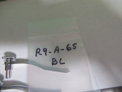 ANTIQUE BAUSCH LOMB PAIR CLIPS MICROSCOPE PART AS PICTURED &R9-A-65
