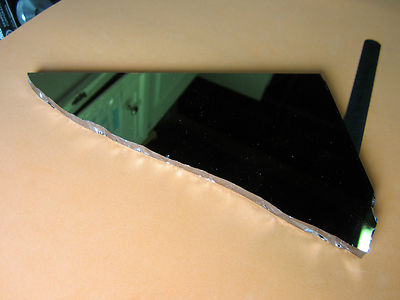 LARGE THICK BROKEN SILICON WINDOW INFRARED MIL SPEC LASER OPTIC AS IS BIN#E1-02