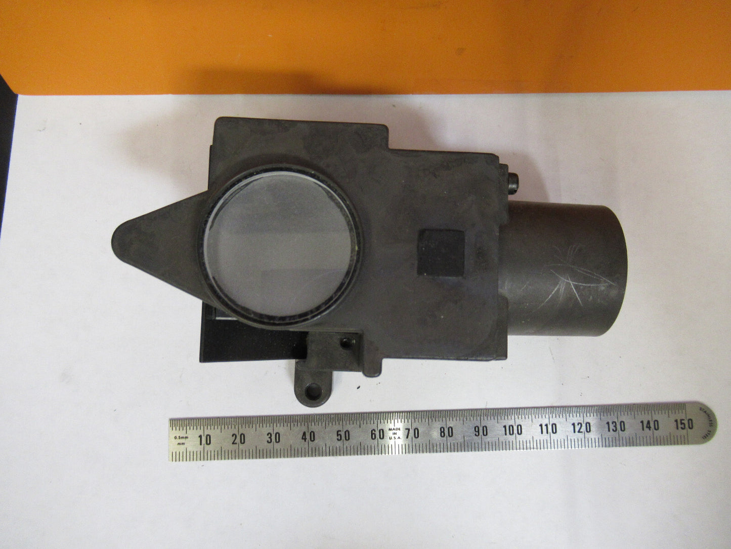 NIKON JAPAN LENS DIFFUSER MIRROR OPTICS MICROSCOPE PART AS PICTURED Y4-A-134