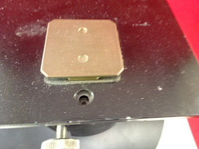 HUGE INTERFEROMETER MICROSCOPE TILTING TABLE  Z AXIS TILT TIP OPTICS AS IS BN#74
