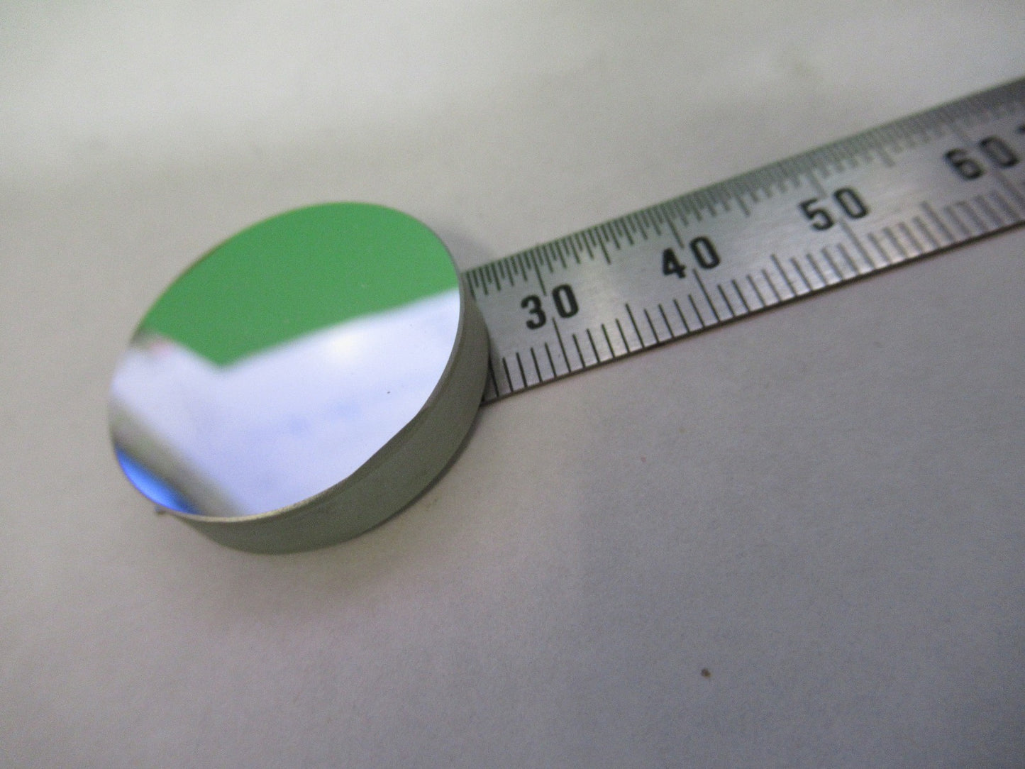 OPTICAL PYREX MIRROR FLAT OPTICS LASER MICROSCOPE AS PICTURED U8-A-21