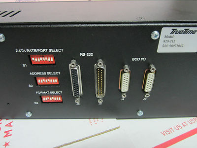 Symmetricom Display Truetime for Frequency Standard Clock