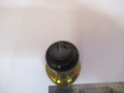 ANTIQUE BRASS HENRY CROUCH LONDON 1/4" OBJECTIVE MICROSCOPE AS PICTURED &Q1-A-11