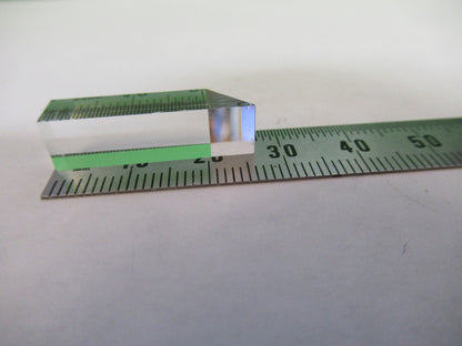 OPTICAL BK7 GLASS PRISM + MIRROR SURFACE LASER OPTICS AS PICTURED X7-A-14