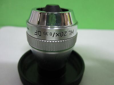 LEITZ WETZLAR GERMANY OBJECTIVE HL 20X DF MICROSCOPE PART OPTICS BIN#25-14-08