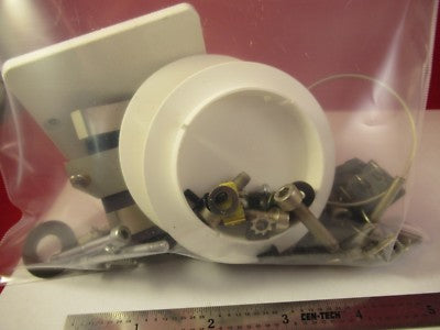 Lot Screws + Plastic Caps Dmrb Leica Germany Microscope Part