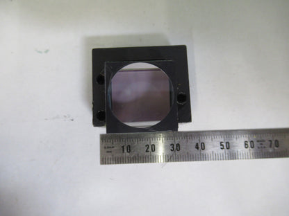 BAUSCH LOMB GLASS BEAM SPLITTER POLARIZED MICROSCOPE PART AS PICTURED &G2-A-131