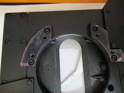 WILD HEERBRUGG SWISS M20E XY STAGE TABLE MICROSCOPE PART AS PICTURED Y3-A-34
