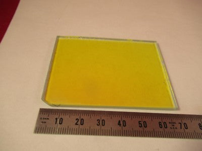 Optical Dichroic Coated Plate Optics