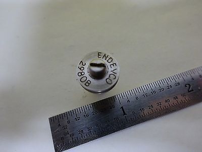 ENDEVCO MEGGITT MODEL 2980B BASE for ACCELEROMETER VIBRATION AS IS BIN#X8-62