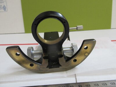 Wild Swiss Brass Condenser Holder Microscope Part