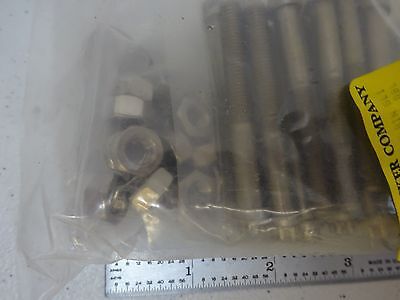 LOT SCREWS FOR HIGH VACUUM KURT LESKER 1/4-28 AS IS BIN#R8-D-05