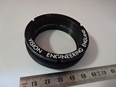 FOR PARTS VISION ENGINEERING ENGLAND STEREO LENS COVER OPTICS AS IS &98-07