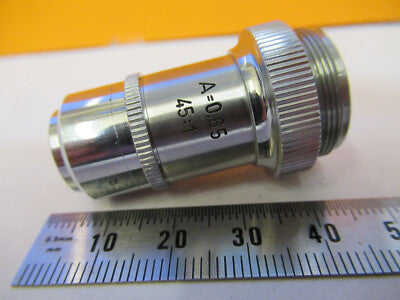 LEITZ WETZLAR GERMANY OBJECTIVE POL 6L P MICROSCOPE PART AS PICTURED &A2-FT-51