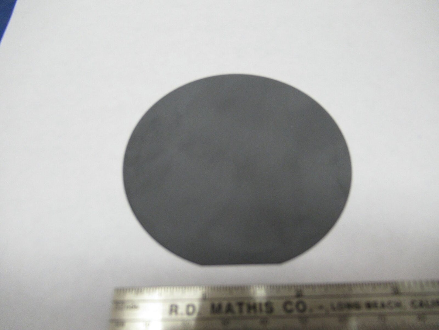 ONE WAFER LITHIUM NIOBATE LN SAW SURFACE ACOUSTIC WAVE  Y128d BLK AS IS #85-A-06