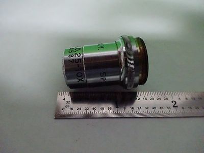 MICROSCOPE PART OBJECTIVE SPENCER 16 mm 10X OPTICS AS IS BIN#Y2-27