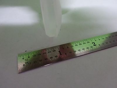 MICROSCOPE PART OPTICAL LENS DIFFUSER FROSTED CX CC THICK AS IS OPTICS BIN#V7-28