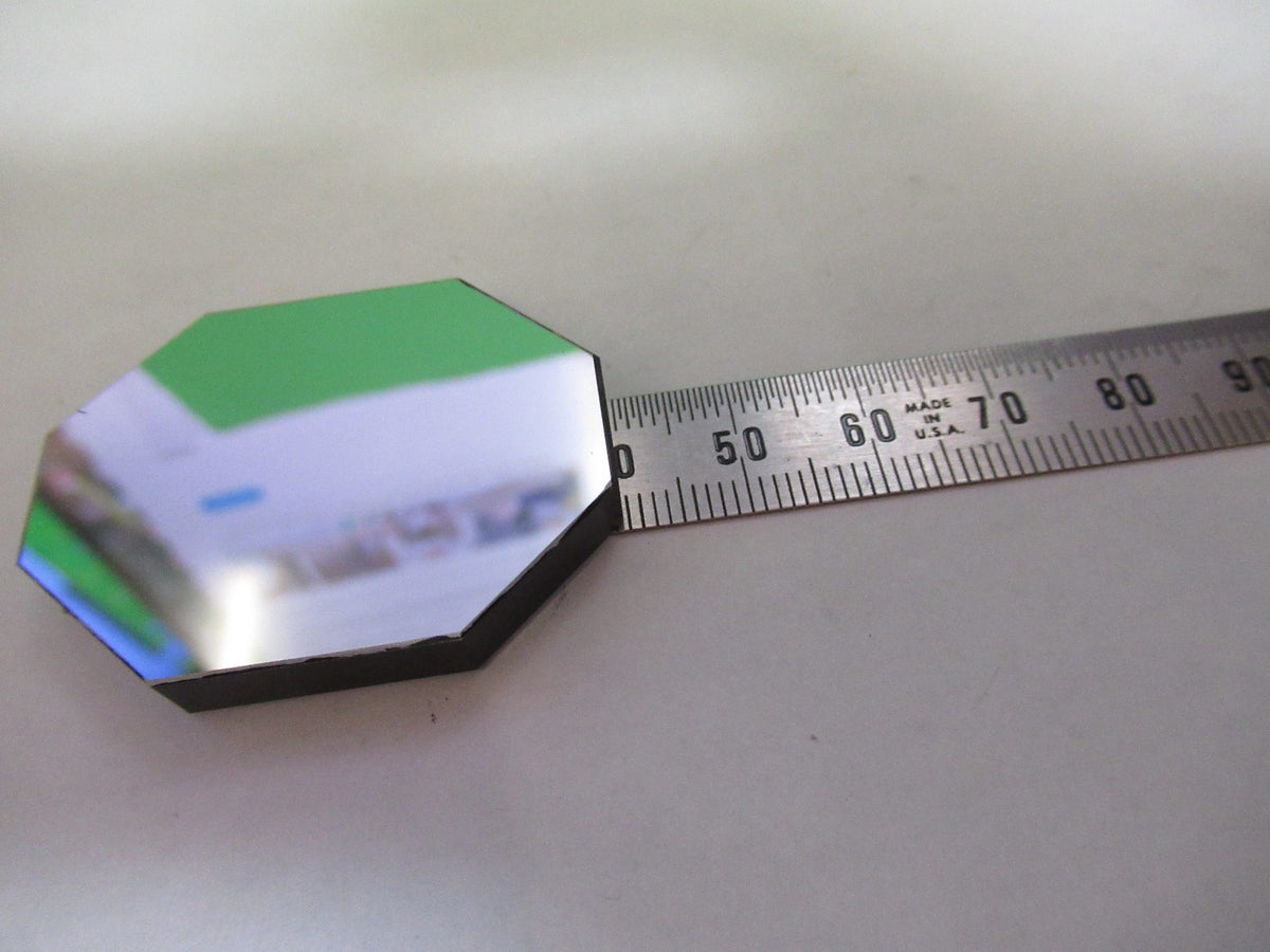 OPTICAL TRUNCATED MIRROR FLAT MIL SPEC OPTICS AS PICTURED T5-A-87