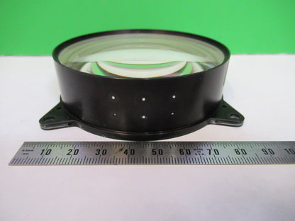 OPTICAL MIL SPEC LARGE MOUNTED LENS LASER OPTICS AS PICTURED G8-A-33