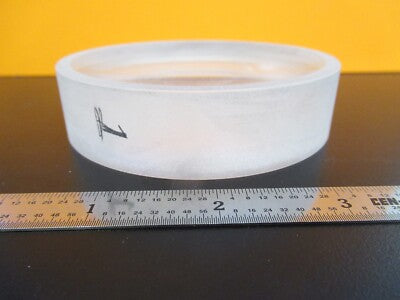 Optical Thick Unfinished Bi Concave Lens Optics AS Pic