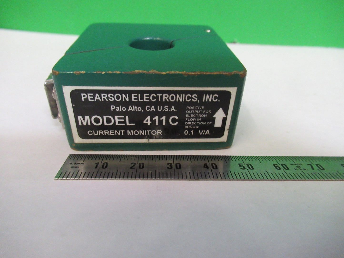 PEARSON ELECTRONICS EMI PRECISION CURRENT TRANSFORMER 411C AS PICTURED T3-B-01