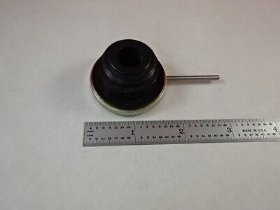 CONDENSER DIAPHRAGM IRIS UNKNOWN MICROSCOPE OPTICS AS PICTURED &E3-B-01