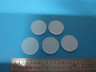 LOT 5 EA SWEPT QUARTZ BLANKS 5 MHz for OSCILLATOR OR FREQUENCY STANDARD