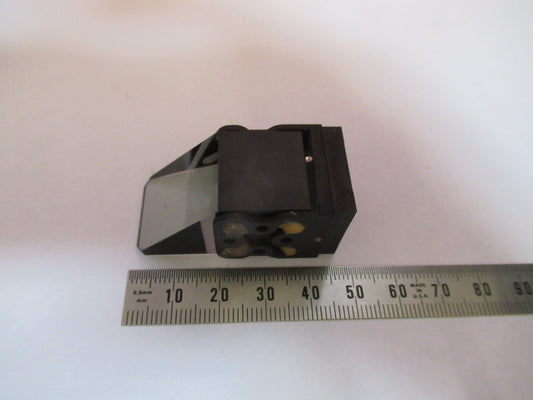 Ernst Leitz Germany Glass Prism Head Microscope Part Optics
