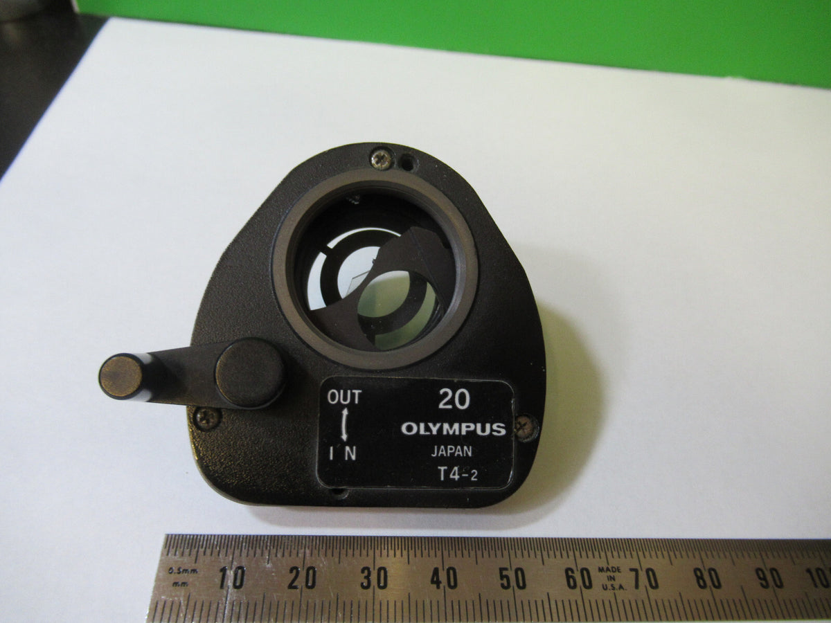 Olympus Japan Nomarski Dic Prism 20 Lens Microscope Part