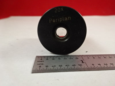 MICROSCOPE PART EYEPIECE OCULAR ROLYN GERMANY PERIPLAN 20X OPTICS AS IS #IL-2-41